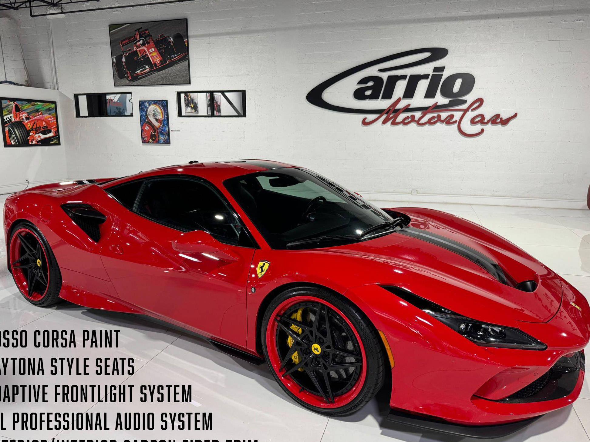 FERRARI F8 TRIBUTO 2021 ZFF92LLA4M0264742 image FERRARI F8 TRIBUTO 2021 ZFF92LLA4M0264742 image